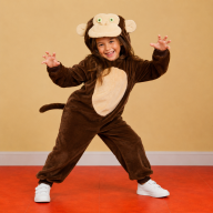 disfraz mono - talla 6 nina